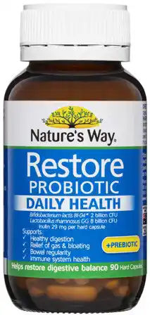 Coles Nature's Way Restore Probiotic Daily Health Capsules offer