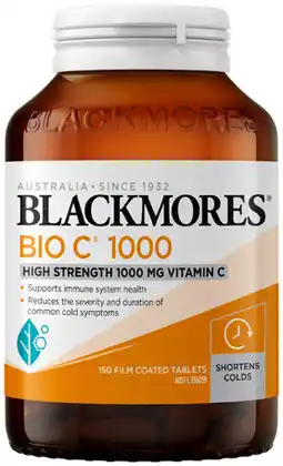 Coles Blackmores Bio C 1000mg Tablets offer
