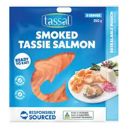 Woolworths Tassal Smoked Tassie Salmon – From the Fridge offer