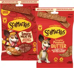 Coles Schmackos Dog Treats-200g offer