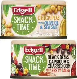 Coles Edgell Snack Can offer