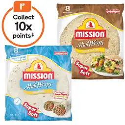 Woolworths Mission Mini Wrap Varieties offer