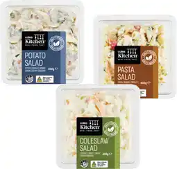 Coles Coles Kitchen Classic Coleslaw, Pasta or Potato Salad 400g offer
