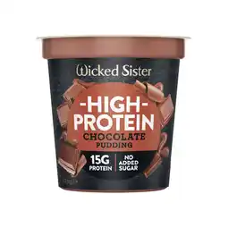 Woolworths Wicked Sister Protein Pudding Pot 170g – From the Fridge offer