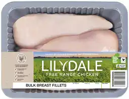 Coles Lilydale Free Range Chicken Breast Fillet offer