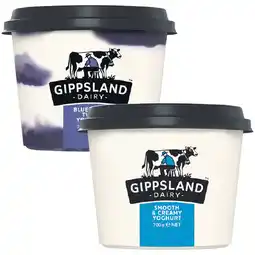 Woolworths Gippsland Dairy Twist Yoghurt – From the Fridge offer