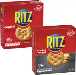 Coles Ritz Crackers-227g offer