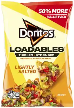 Coles Doritos Loaded Corn Chips offer