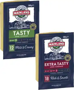 Coles Mainland Cheese Block-500g offer