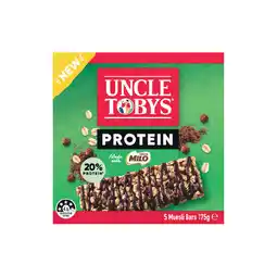 Woolworths Uncle Tobys Protein Muesli Bars offer