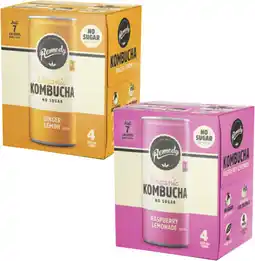 Coles Remedy Kombucha offer