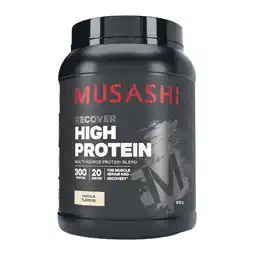 Woolworths Musashi High Protein Powder offer