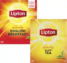 Coles Lipton Tea Bags-100 Pack offer