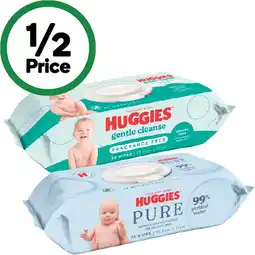 Woolworths Huggies Baby Wipes-80 offer