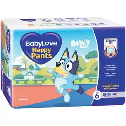 Woolworths Babylove Jumbo Nappy Pants-56 offer