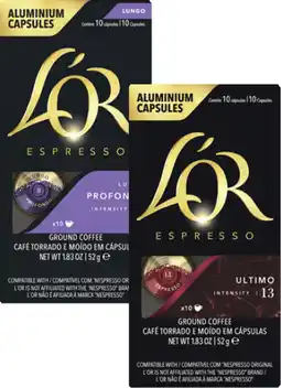 Coles L'Or Espresso Nespresso Compatible Coffee Capsules offer