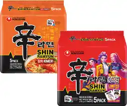 Coles Nongshim Ramyun Noodles 600g offer