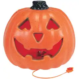Woolworths Halloween Tabletop Light Up Pumpkin offer