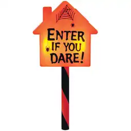 Woolworths Halloween Solar Garden Sign offer