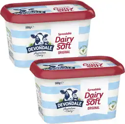 Coles Devondale Spreadable Blend offer