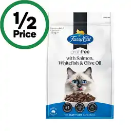 Woolworths Fussy Cat Grain Free Dry Cat Food offer