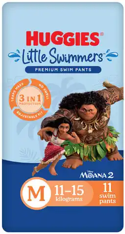 Coles Huggies Little Swimmers-12 Pack offer