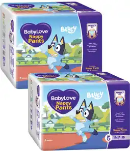 Coles BabyLove Nappy Pants-28 Pack offer