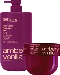 Coles Dose Theory Body Wash 900mL or Scrub 400g offer
