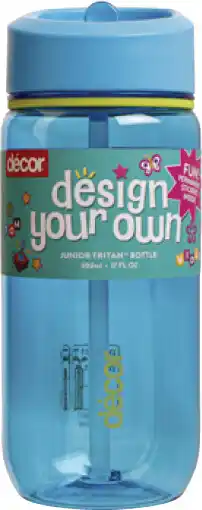 Coles Décor Design Your Own Junior Tritan Bottle offer