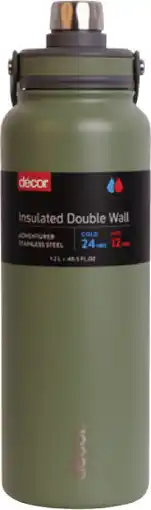 Coles Décor Adventurer Stainless Steel Bottle offer
