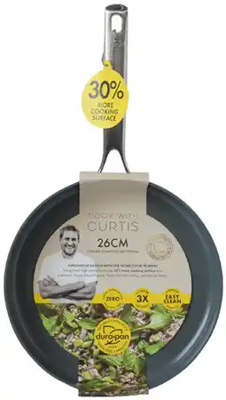 Coles Cook With Curtis DuraPan Ceramic Non-stick Frypan 26cm offer