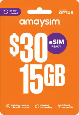 Coles amaysim $30 Starter Pack offer