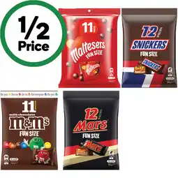 Woolworths Mars Chocolate Share Packs offer