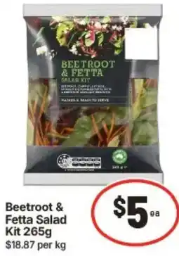 IGA Beetroot & Fetta Salad Kit offer