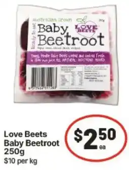 IGA Love Beets Baby Beetroot offer