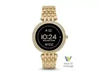Bevilles Jewellery Michael Kors Darci Gold Smart Watch Gen 5 MKT5127 offer