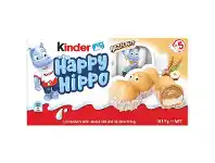 BIG W Kinder 5-Pack Hazelnut Happy Hippo 103.5g offer