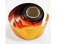 Metallic Foil Streamers - Orange