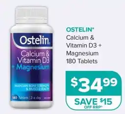 Ramsay Pharmacy Ostelin Calcium & Vitamin D3 + Magnesium offer