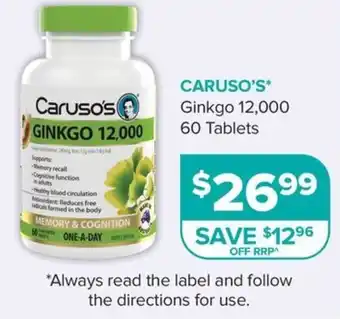 Caruso's Ginkgo 12,000