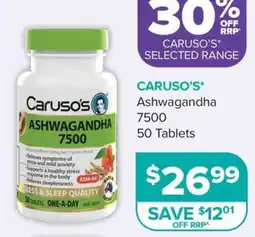 Ramsay Pharmacy Caruso's Ashwagandha 7500 offer