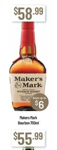Chambers Cellars Makers Mark Bourbon offer