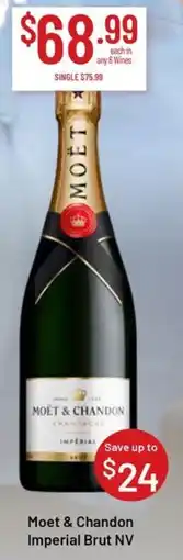 Chambers Cellars Moet & Chandon Imperial Brut NV offer