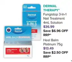 Ramsay Pharmacy Dermal Therapy Fungistop 3-In-1 Nail Treatment offer