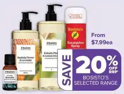 Ramsay Pharmacy Bosisto's Eucalyptus Spray offer