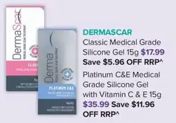 Ramsay Pharmacy DermaScar Classic Medical Grade Silicone Gel offer