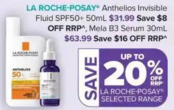 Ramsay Pharmacy LA ROCHE-POSAY Anthelios Invisible Fluid SPF50+ offer