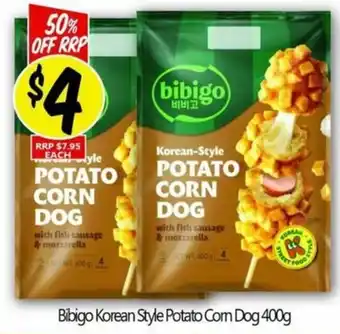 Bibigo Korean Style Potato Corn Dog