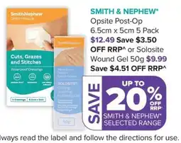 Ramsay Pharmacy Smith & Nephew Opsite Post-Op offer