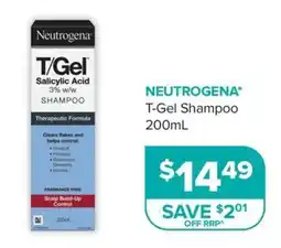 Ramsay Pharmacy Neutrogena T-Gel Shampoo offer